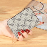 Women Bank Card Holder Little Bee Card Wallet 9 Bits Rfid Blocking Wallet Credit Bussiness Card Holder Large-capacity Coin Purse