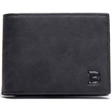 New Short Men Wallets Free Name Engraving Slim Card Holder Male Wallet PU Leather Small Zipper Coin Pocket Man Purse Wallet