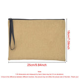 Ladies Wristlets Fashion Clutches Bag Flowers Letter Women Casual Handbags Linen Envelope Elegant Cosmetic Party travel Bags