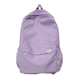 New Waterproof Nylon Women Backpack Female Travel Bag Backpacks Schoolbag for Teenage Girls Solid Color Bookbag Mochila Bookbag