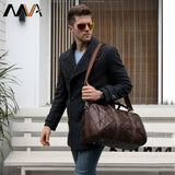 WESTAL leather duffle bag