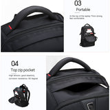 OIWAS Travel Multifunction Backpack Fashion Zipper Open Bag Men&#39;s Backpack Laptop High Quality Male Women Business Classic Bags