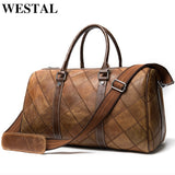 WESTAL leather duffle bag