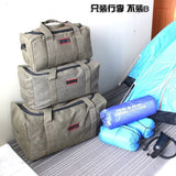 Large Capacity Canvas Travel Bag