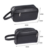 Men Handbag Fashion PU Leather Solid Color Phone Wristlet Bag 2021 Casual Toiletry Bag Small Purse Handbags Wallet