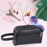 Men Handbag Fashion PU Leather Solid Color Phone Wristlet Bag 2021 Casual Toiletry Bag Small Purse Handbags Wallet