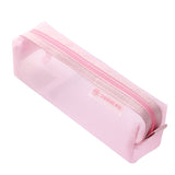 Transparent Stationery Pencil Bag Student Examination Dedicated Nylon Mesh Pen Case Unisex Large Capacity Pouch School Supplies