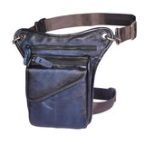 Oil Wax Real Leather Cross-body Bag