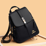 Winter 2021 New Women Leather Backpacks Fashion Shoulder Bags Female Backpack Ladies Travel Backpack School Bags For Girls