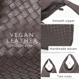 Vegan Leather Hobo Bag