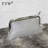 Women Evening Clutch Bag Diamond Clutch Female Silver Day Clutch Wedding Purse Party Banquet Black/Gold Bolsas Mujer 2019