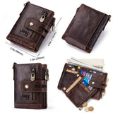 Genuine Leather Small Clutch