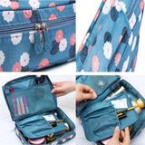 High Quality Women Cosmetic Bag Zipper Makeup Bag Waterproof Portable Multifunction Organizer Travel Wash Bag for Toiletry Bag