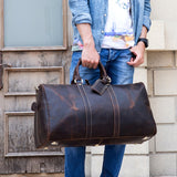 Genuine Leather Travel Bag