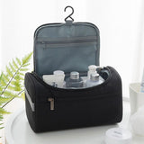 Men Travel Cosmetic Bag Functional Hanging Zipper Makeup Case Necessaries Organizer Storage Pouch Toiletry Make Up Wash Bag