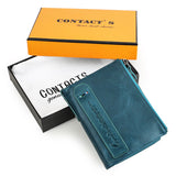 Coin Bag Zipper Wallet Women Genuine Leather Wallets Purse Fashion Short Purse With Credit Card Holder Hasp Design HOT SALE 2022