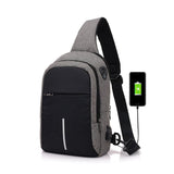 Small usb charge shoulder bag