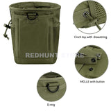 Tactical Molle Drawstring Magazine Dump Pouch Adjustable Military Utility Belt Fanny Hip Holster Bag Outdoor Ammo Pouch