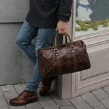 WESTAL leather duffle bag