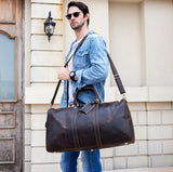 Genuine Leather Travel Bag