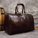 Genuine Leather Travel Bag