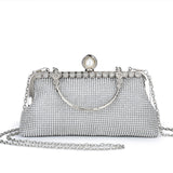 Women Evening Clutch Bag Diamond Clutch Female Silver Day Clutch Wedding Purse Party Banquet Black/Gold Bolsas Mujer 2019