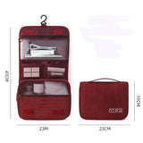 High Quality Travel Makeup Bags Women Waterproof Cosmetic Bag Toiletries Organizer Hanging Dry And Wet Separation Storage Bag