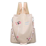 NEW Fashion Anti Theft Women Backpack Durable Fabric Oxford School Bag Pretty Style Girls School Backpack Female Travel Backpack