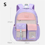 Children School Bags For Girls Kids Satchel Primary Orthopedic School Backpacks Princess Backpack teenager Schoolbag knapsack